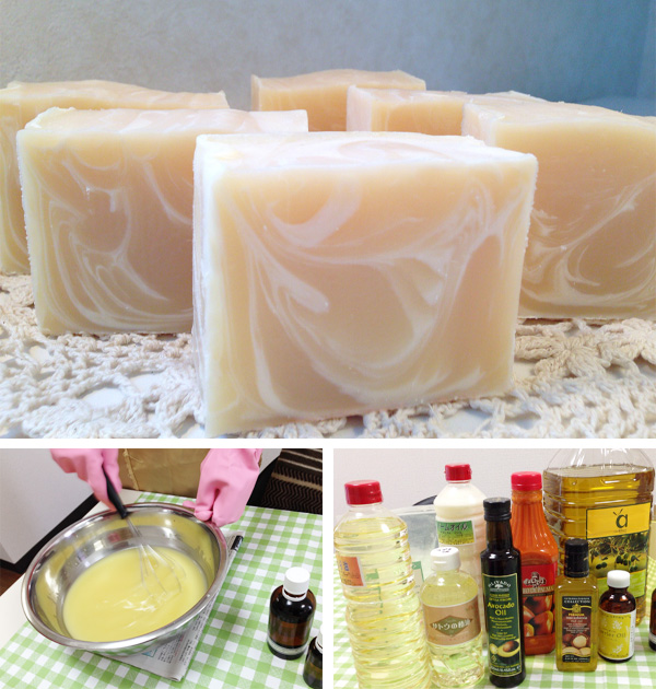 ワークショップ-ハンドメイド石けん